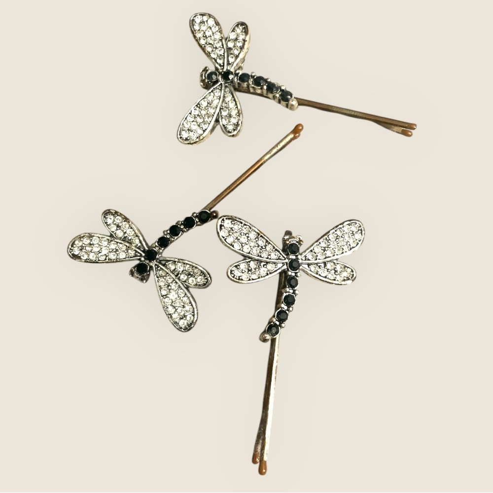 Elegant Dragonfly Hair Pins